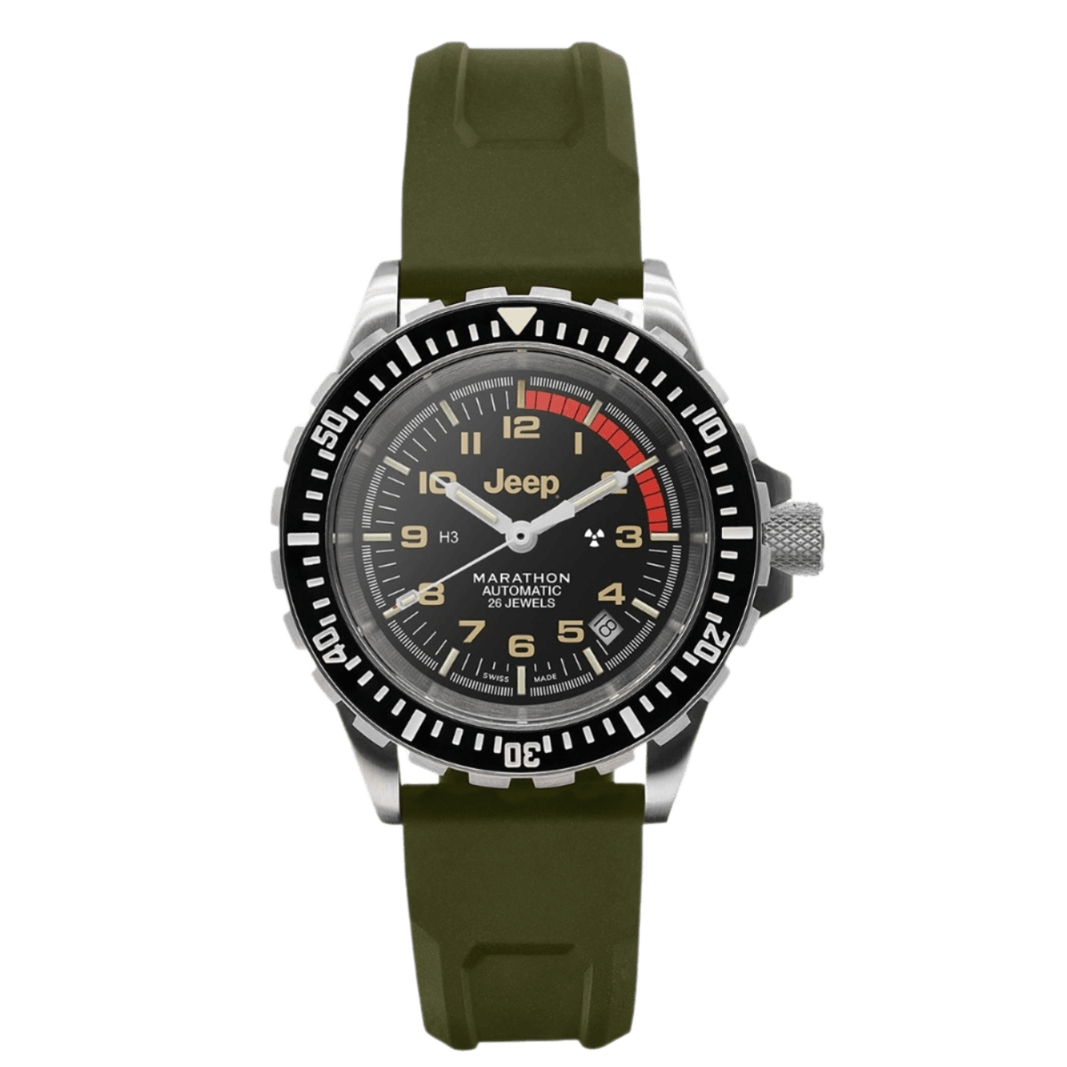 Jeep x Marathon Rubicon GSAR - 41mm, Steel