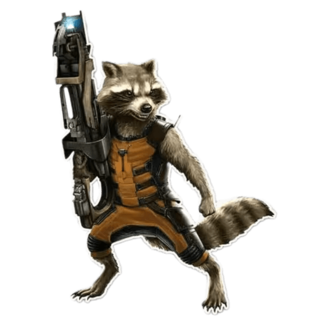Rocket Guardians Of The Galaxy Sticker