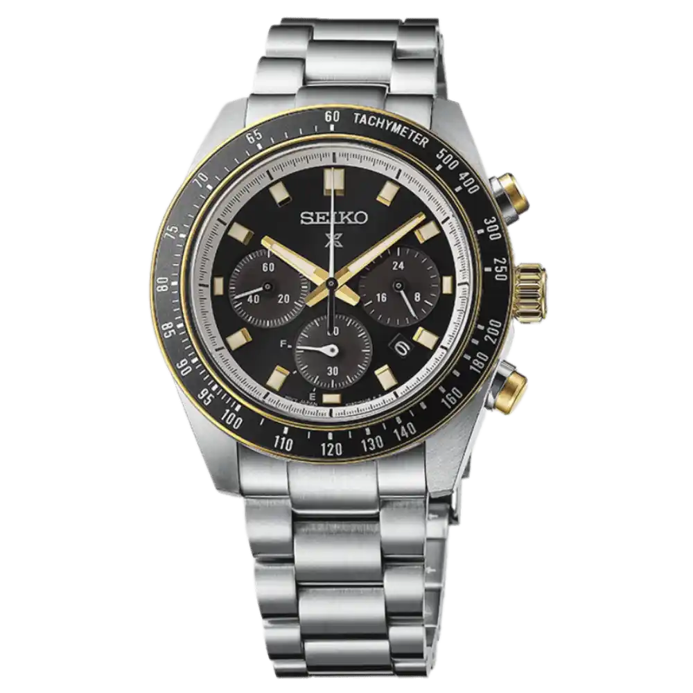 Seiko Prospex SPEEDTIMER Black Dial (SSC941) - 41mm, Steel
