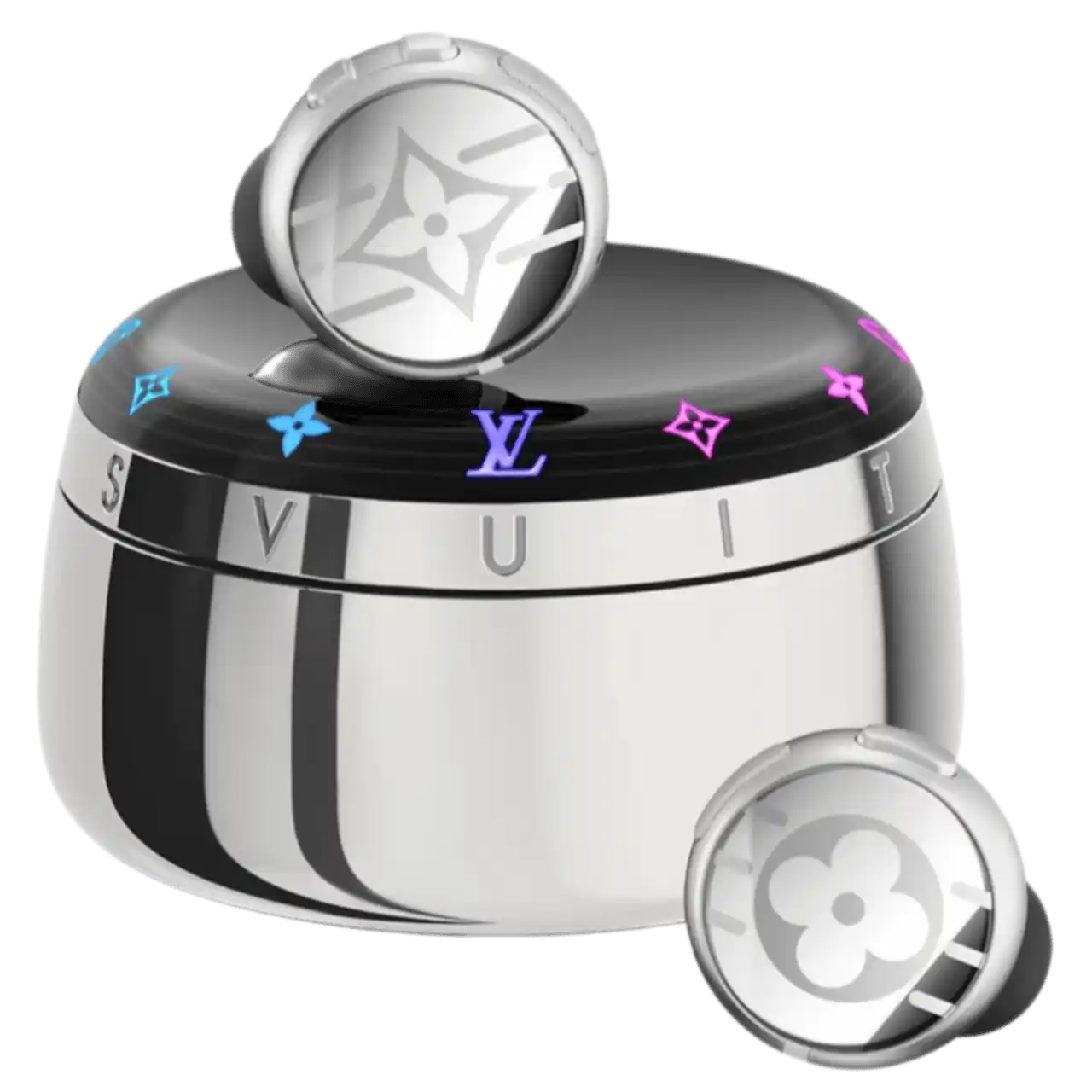 Louis Vuitton Horizon Light Up Earphones - Silver