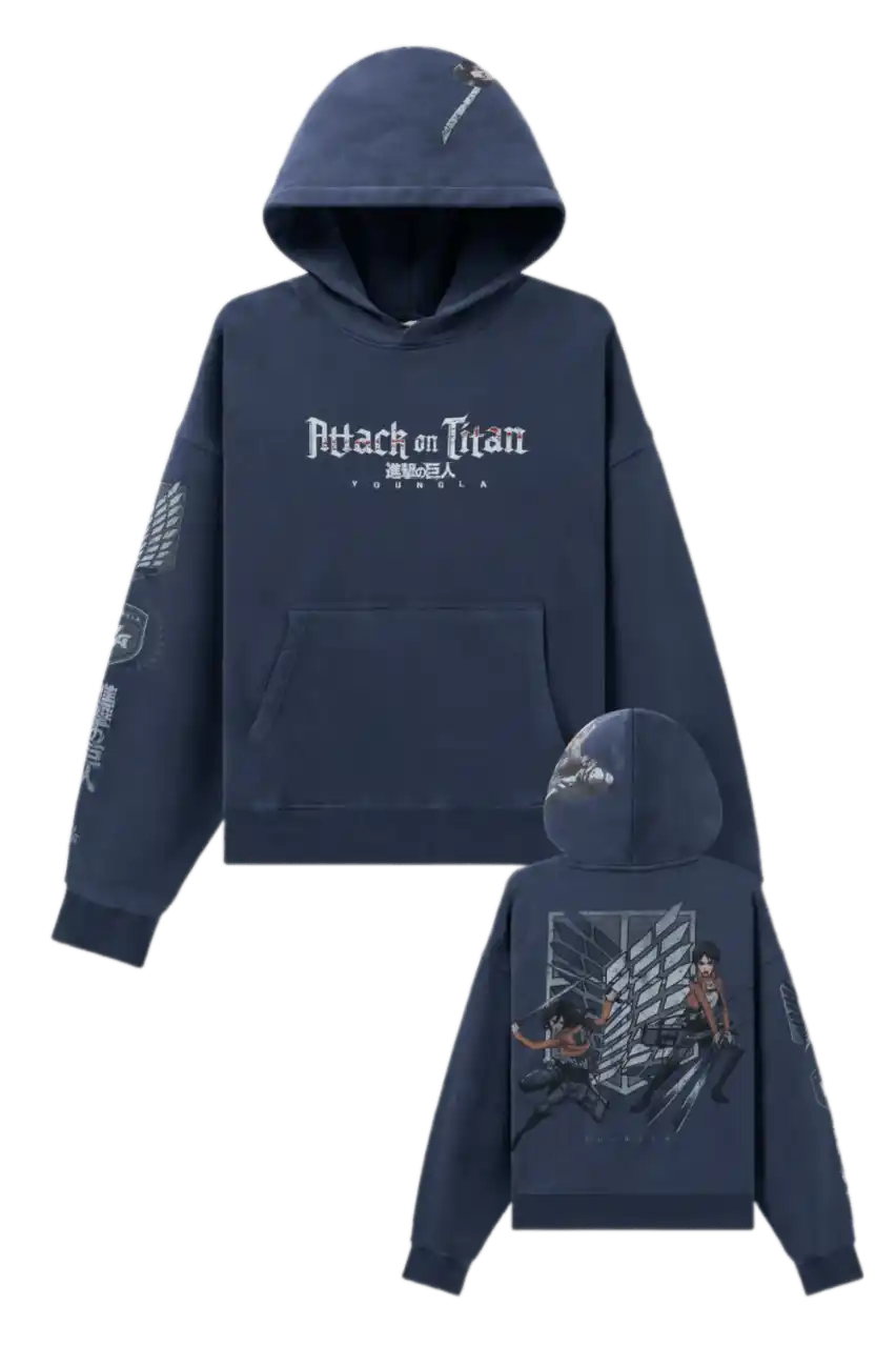 YoungLA 5129 - AOT x YLA Pullover Hoodies