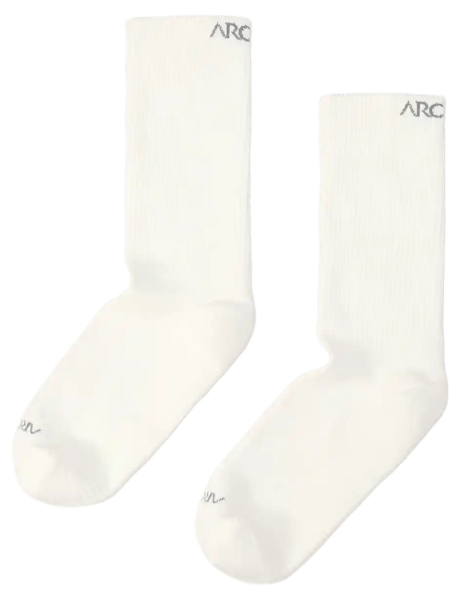 Arc'teryx Synthetic Mid Sock - White