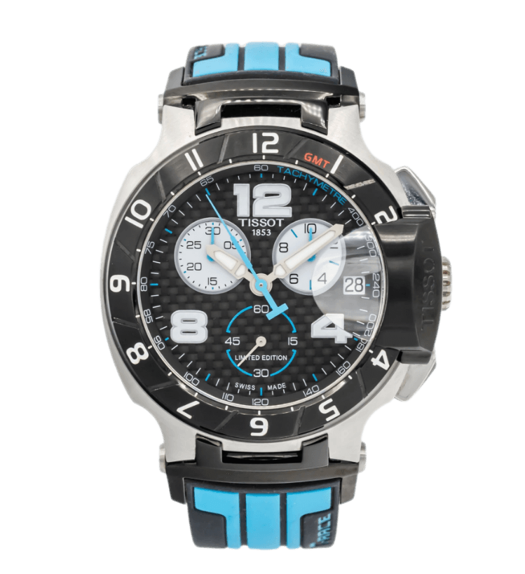 Tissot T-Race Black Dial - 45mm, Steel (2013)