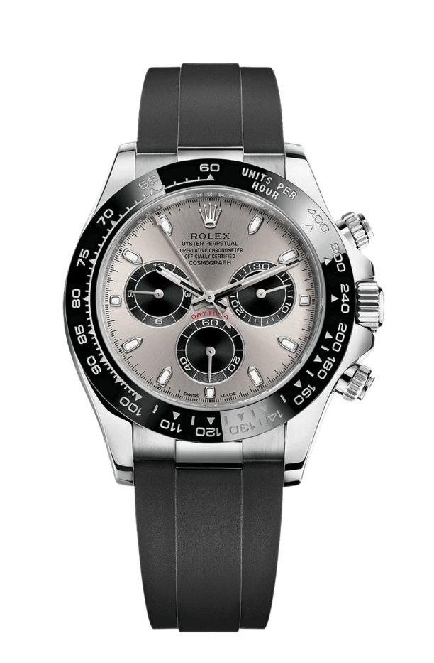 Rolex Daytona Steel and Black Dial - 40mm, White Gold (2021)