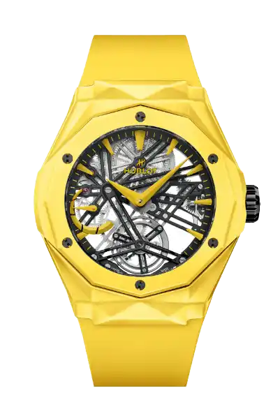 Hublot Classic Fusion Tourbillon Orlinski Yellow Magic - 45mm, Ceramic