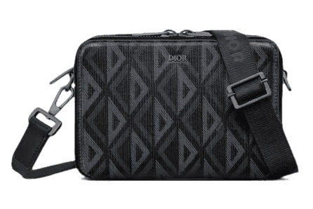 Dior Pouch With Strap - Black