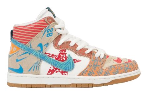 Nike SB Dunk High - Thomas Campbell What the Dunk