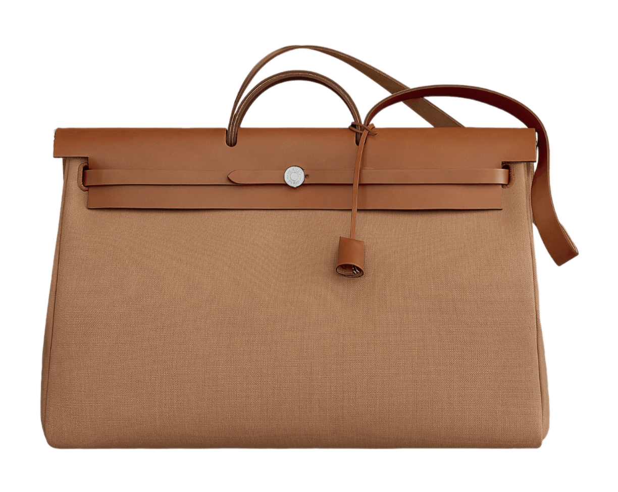 Hermès Herbag Zip Cabine Bag - Chaï/Fauve