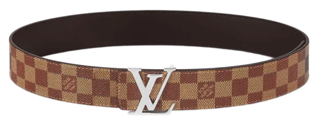LV Initiales 40mm Reversible Belt - Brown