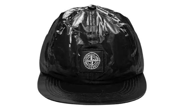 Supreme Stone Island New Silk Light 6-Panel - Black
