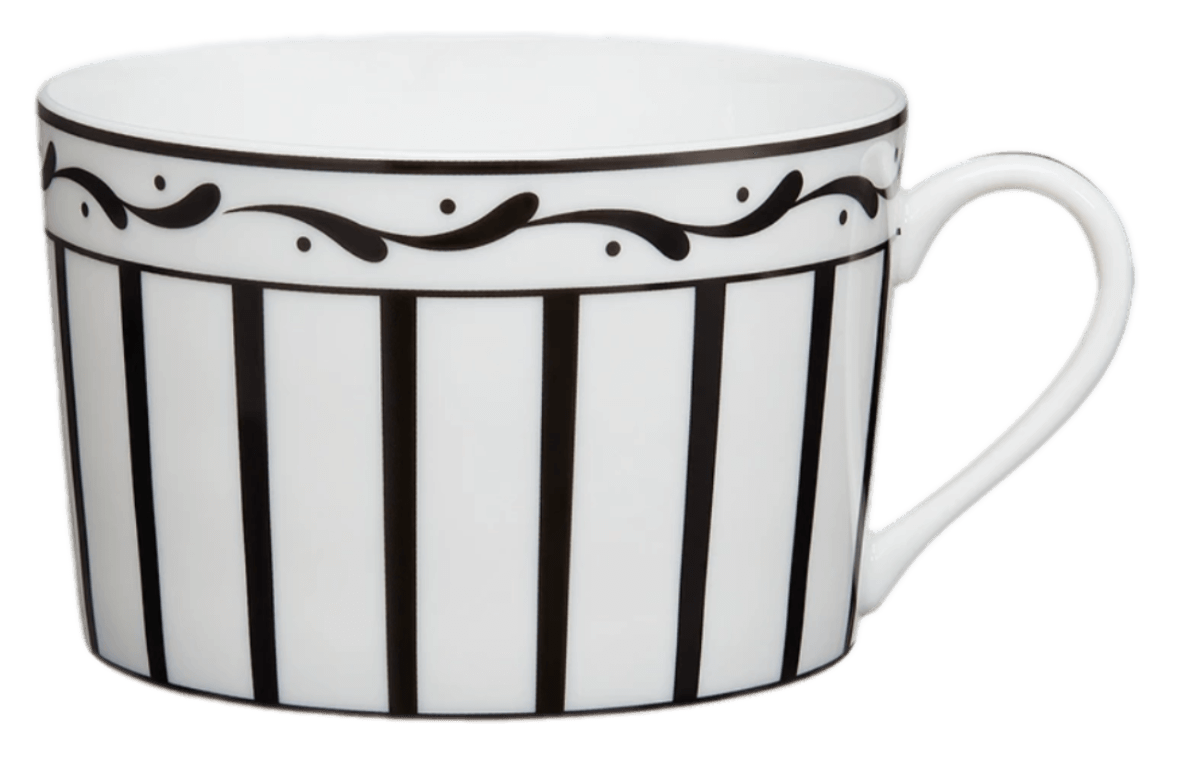 Dior Breakfast Cup - White and Black Monsieur Dior