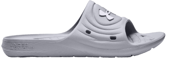 Under Armour Locker Iv SL Slides - Gray White
