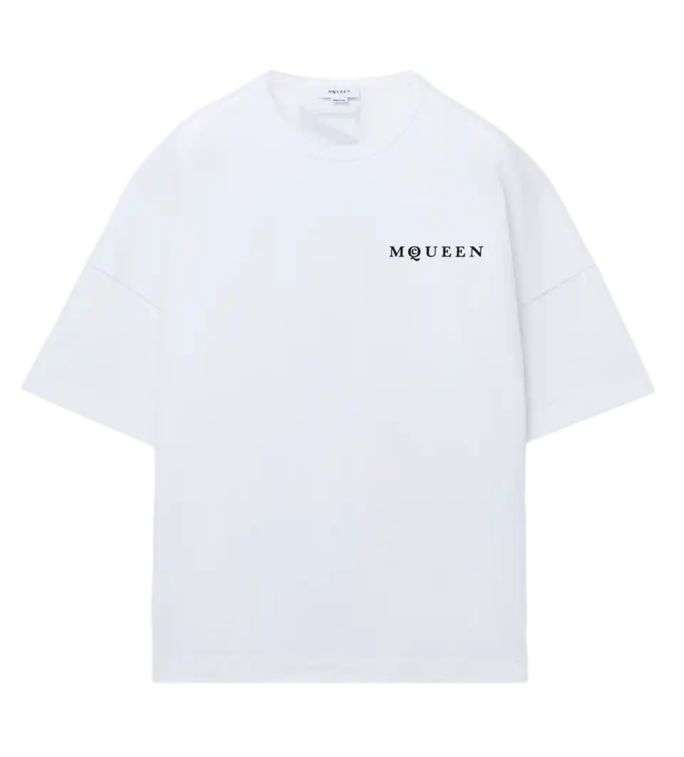 McQueen Oversized McQueen T-Shirt - White