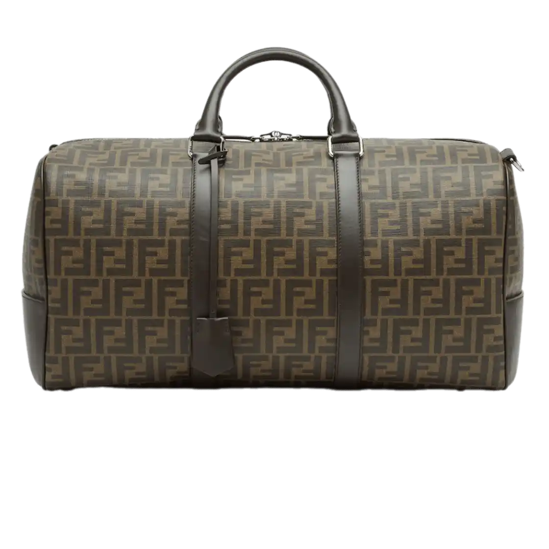Fendi Medium FF Duffle - Brown