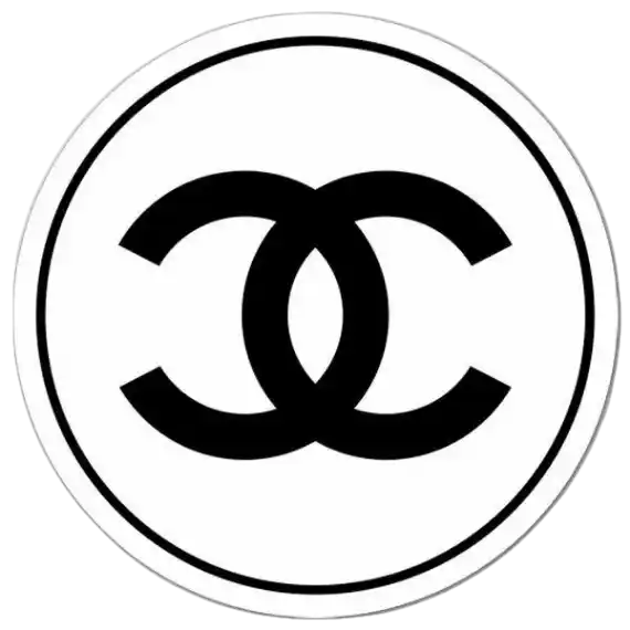 Chanel Logo Sticker