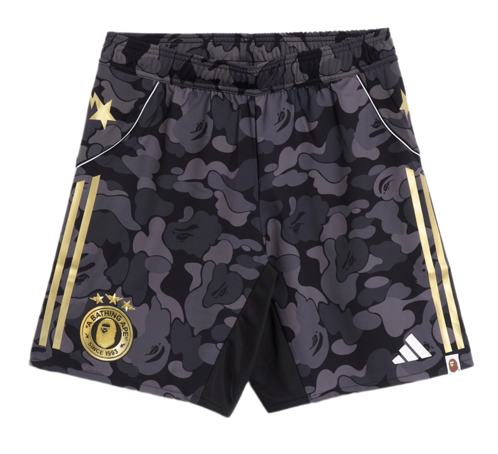 adidas x BAPE Football Slim Shorts - Black