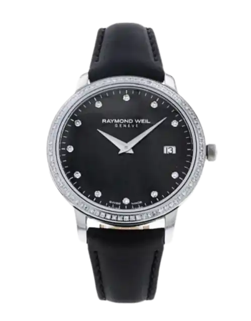 Raymond Weil Toccata Black Diamond - 34mm, Steel (2021)