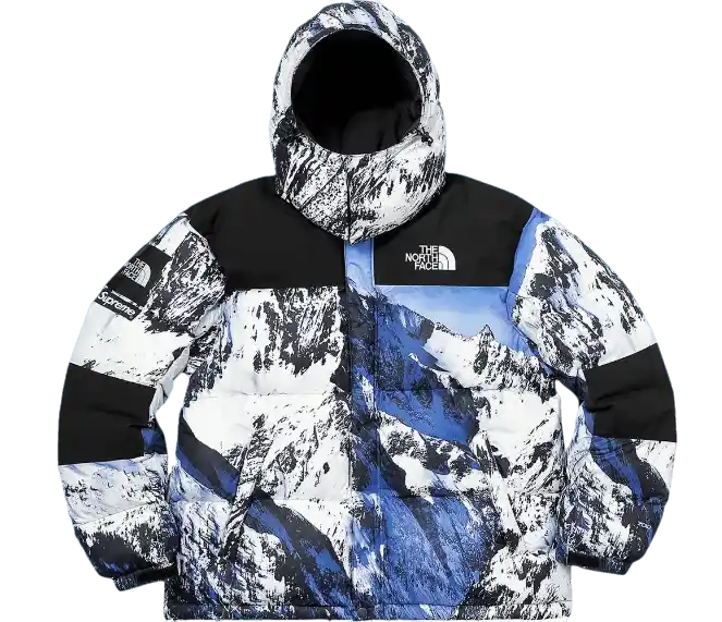 Supreme The North Face Mountain Baltoro Jacket - Blue/White