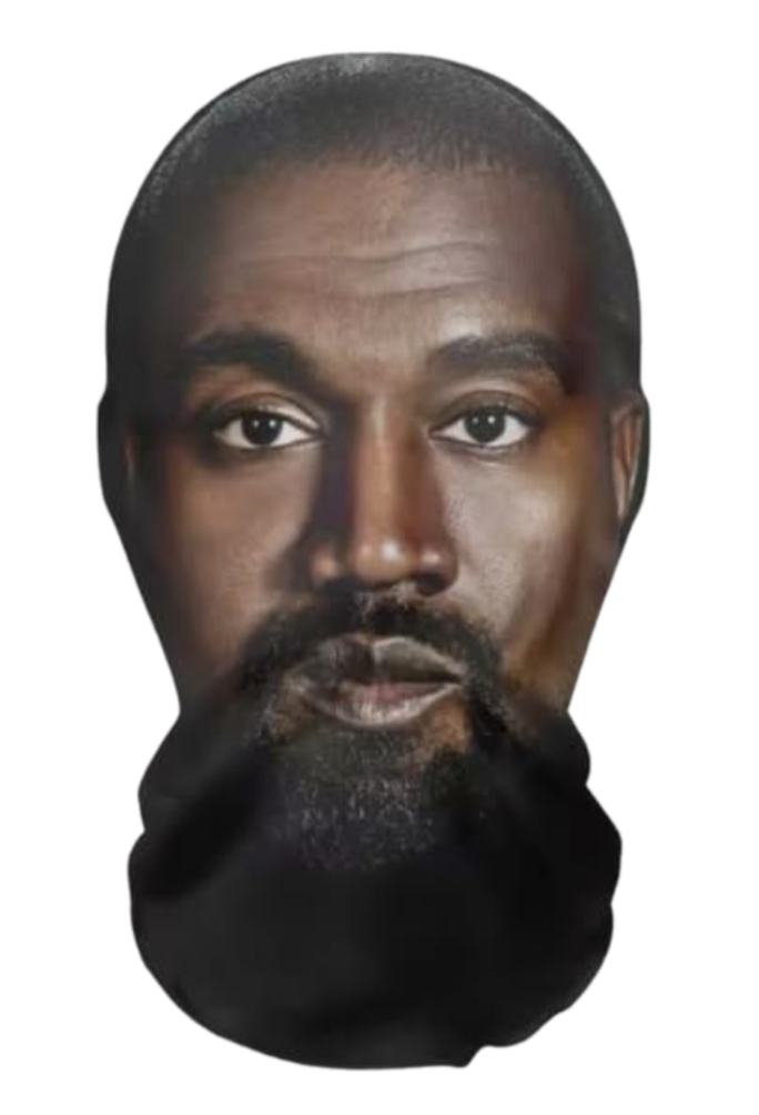 Kanye West Shiesty Ski Mask