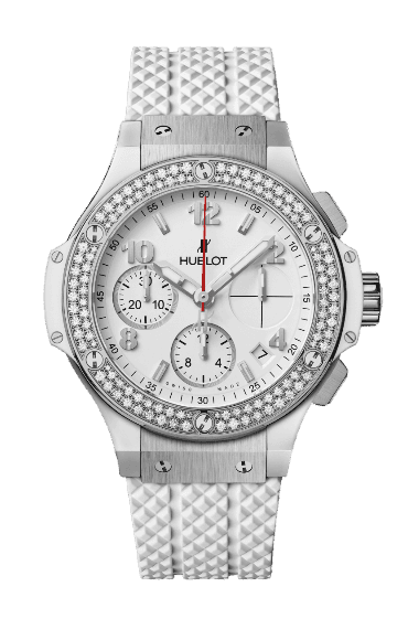Hublot Big Bang Steel White Diamonds - 41mm, Steel, Diamonds