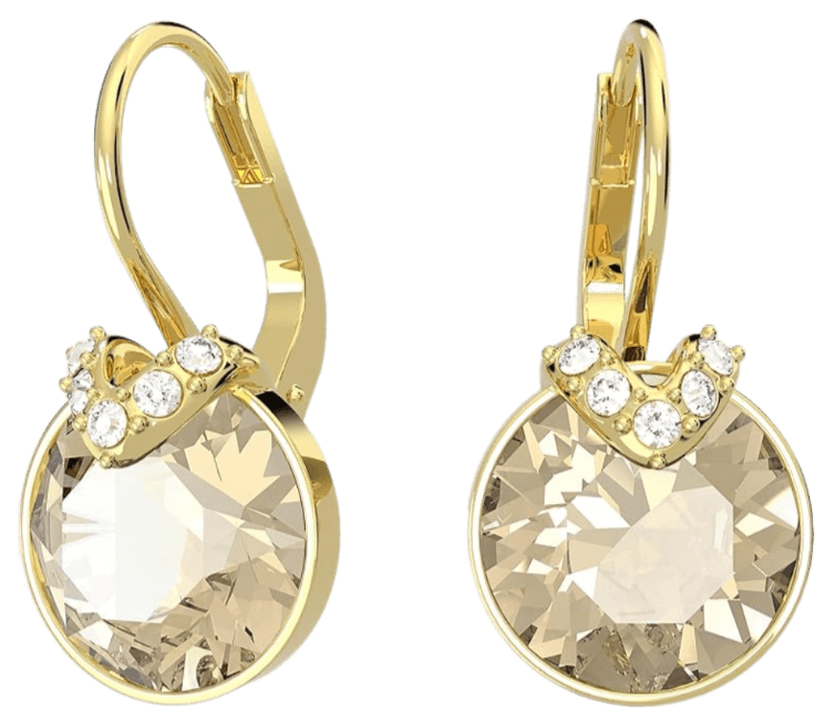 Swarovski Bella Collection Drop Earrings - Gold Plated