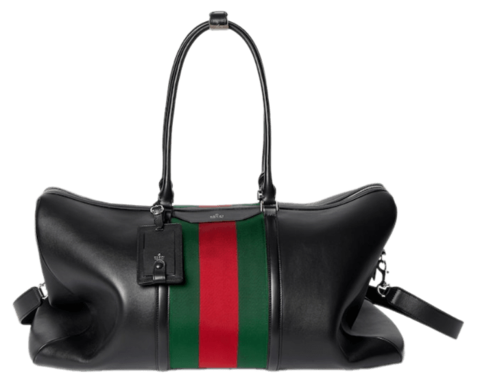 Gucci Mega Web Trademark Large Duffle Bag - Black