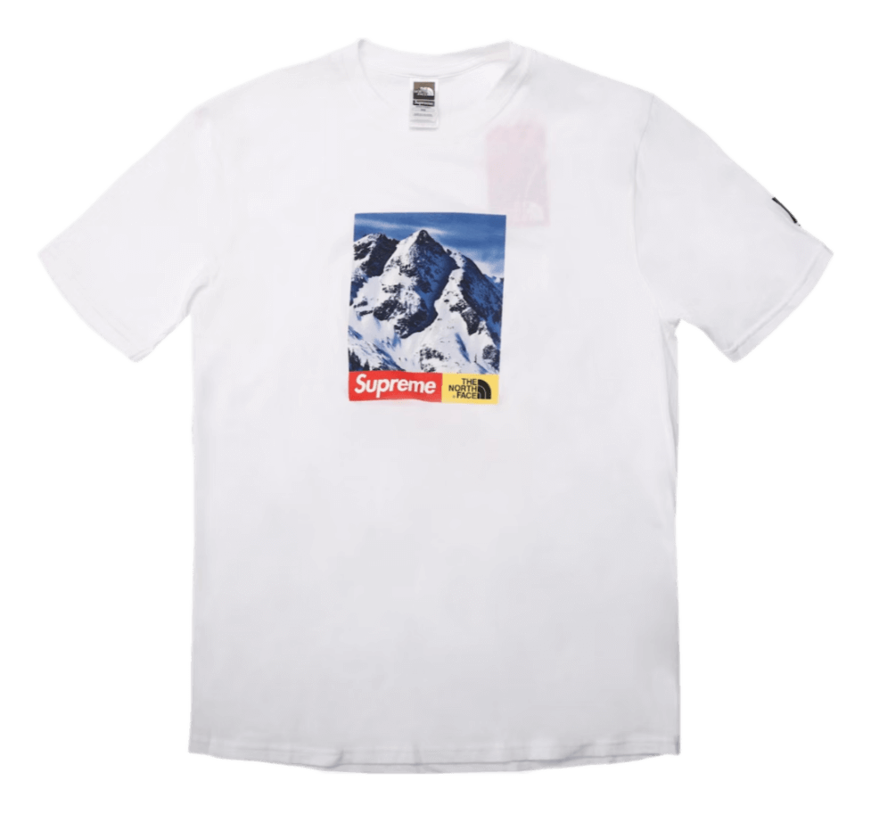 Supreme The North Face Mountain Tee - White