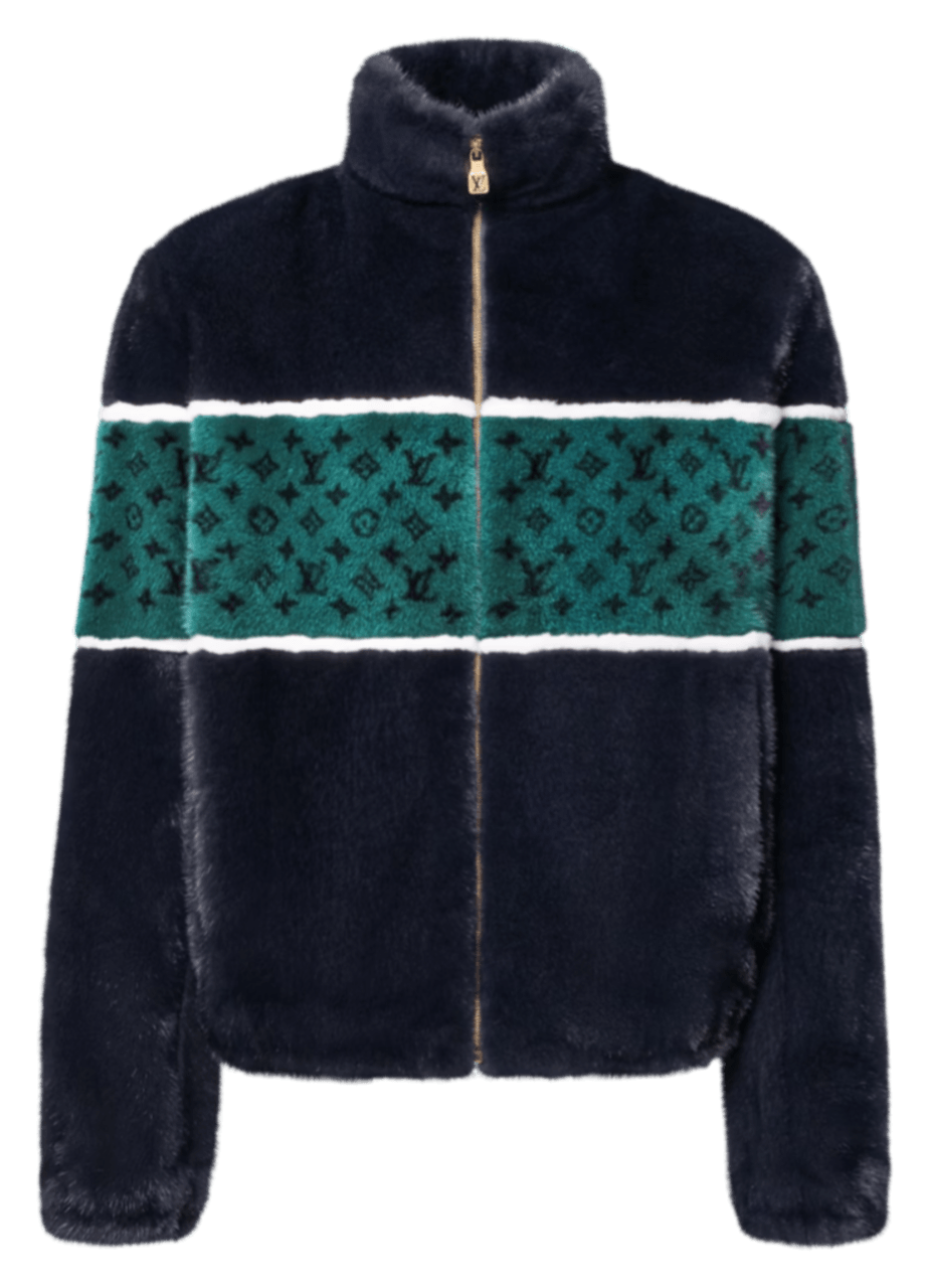 Louis Vuitton Mink Track Top - Navy