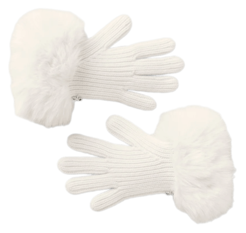 Alo Courchevel Cashmere Gloves - Ivory