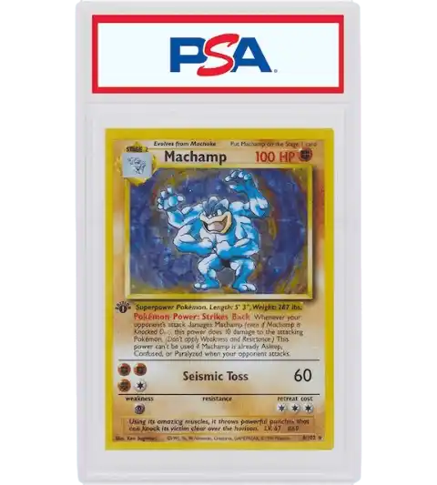 Machamp-Holo 1999 Pokemon TCG - Base Set 1st Edition 8/102