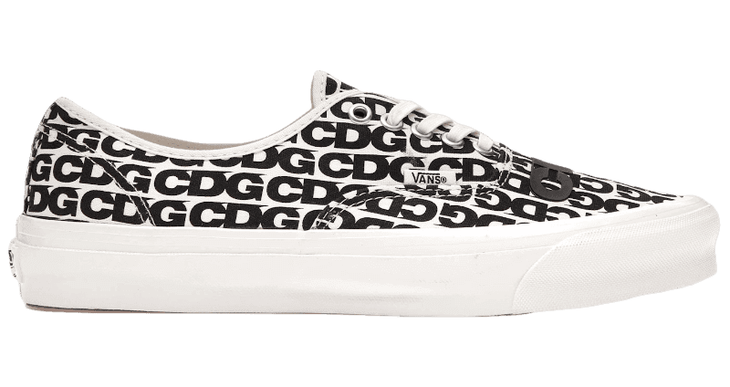 Vans Authentic - Comme des Garcons Black Heel Tab (Curved Rubber)