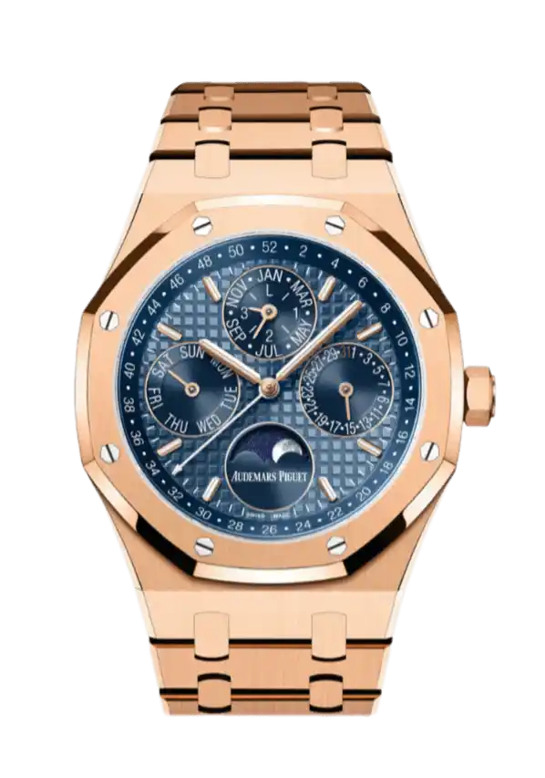 Audemars Piguet Royal Oak Blue Dial - 41mm, Rose Gold (2023)