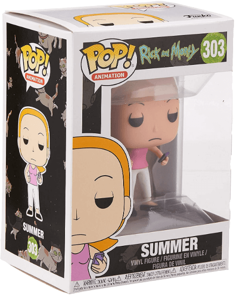 Funko Pop! Animation Rick & Morty Summer Figure 303