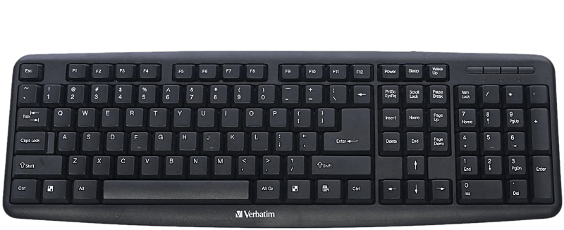 Verbatim Slimline Wired Keyboard