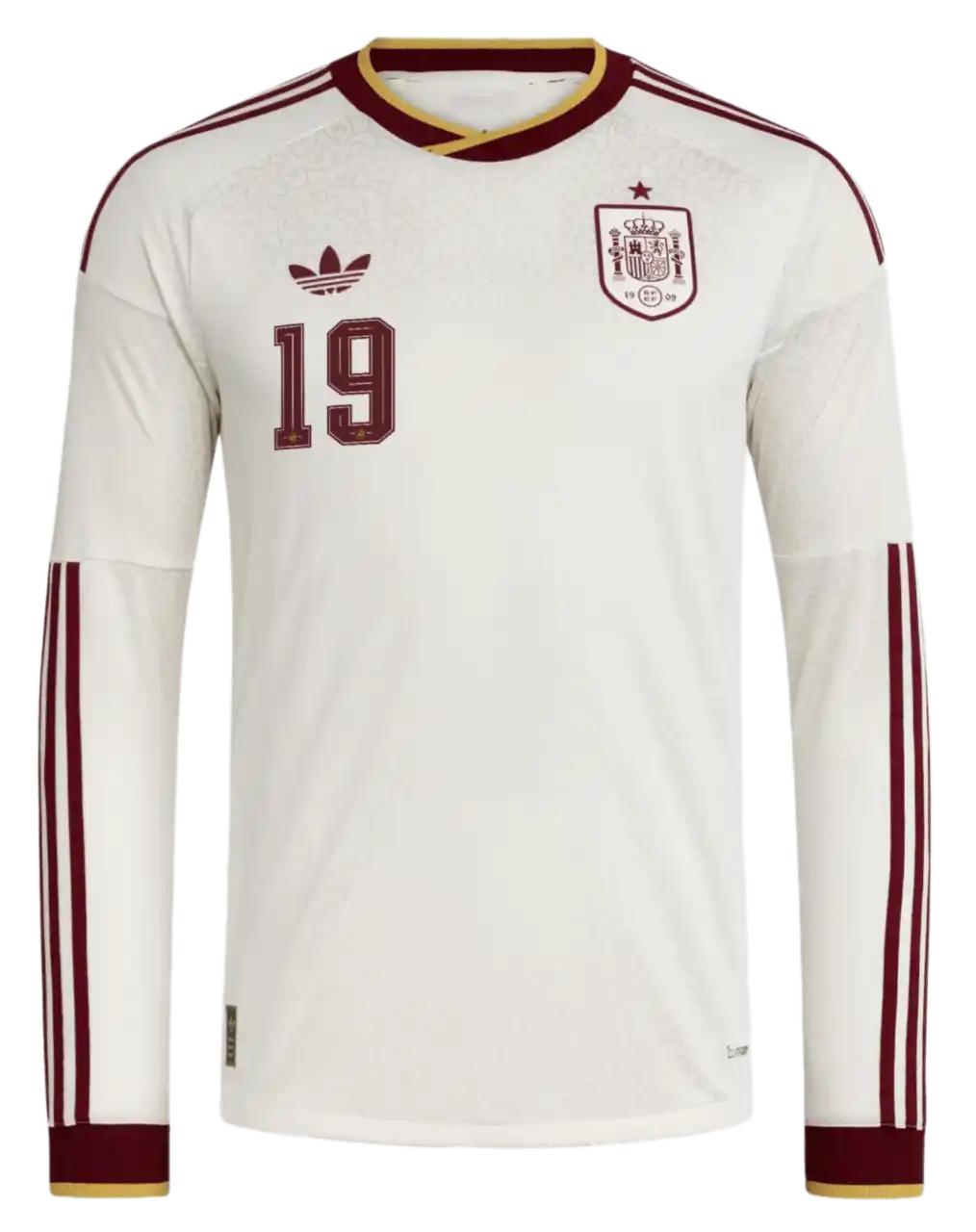 adidas Spain 26 Away Authentic Yamal Long Sleeve Jersey