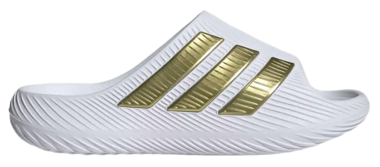 adidas Purechill Slides - White/Gold