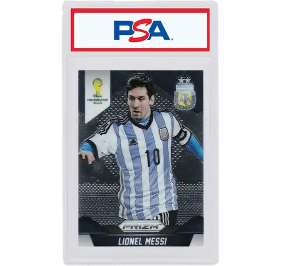 Lionel Messi 2014 Panini Prizm World Cup - Num 12 (PSA 9)