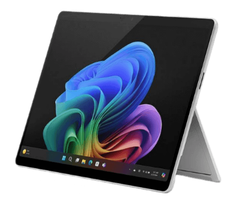 Microsoft Surface Pro, Copilot PC, 13” Touchscreen, Snapdragon X Plus, 16GB Memory, 512GB SSD, Latest Model, 11th Edition, Black