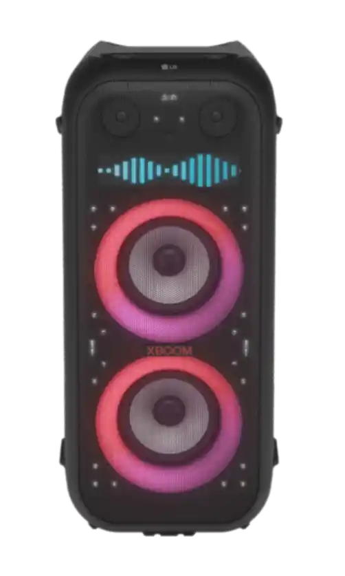 XL9T Bluetooth Speaker LG XBOOM with Dual 8” Woofers and Pixel LED Lighting
