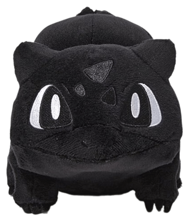 Fragment x Pokemon Bulbasaur Thunderbolt Project x Sequence Miyashita Park Plush Doll - Black