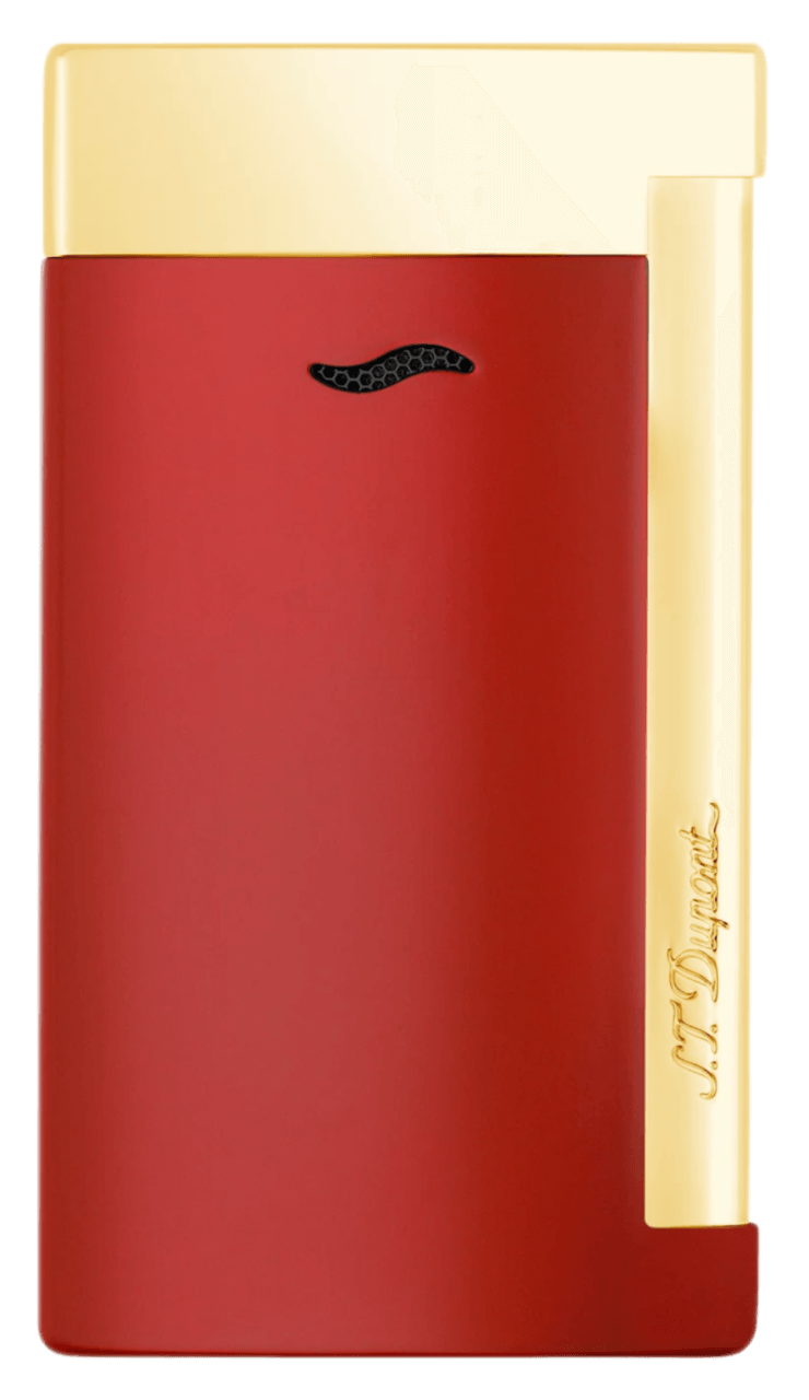 Dupont Slim 7 Lacquered Lighter - Golden
