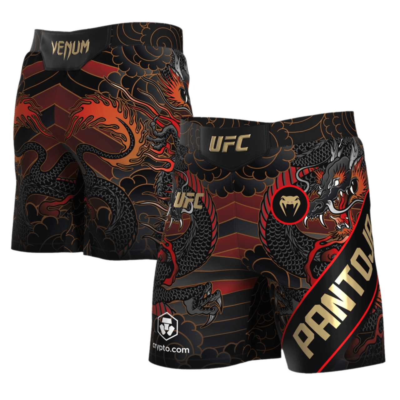 UFC Unrivaled by VENUM Red Alexandre Pantoja Short Fit Fight Short
