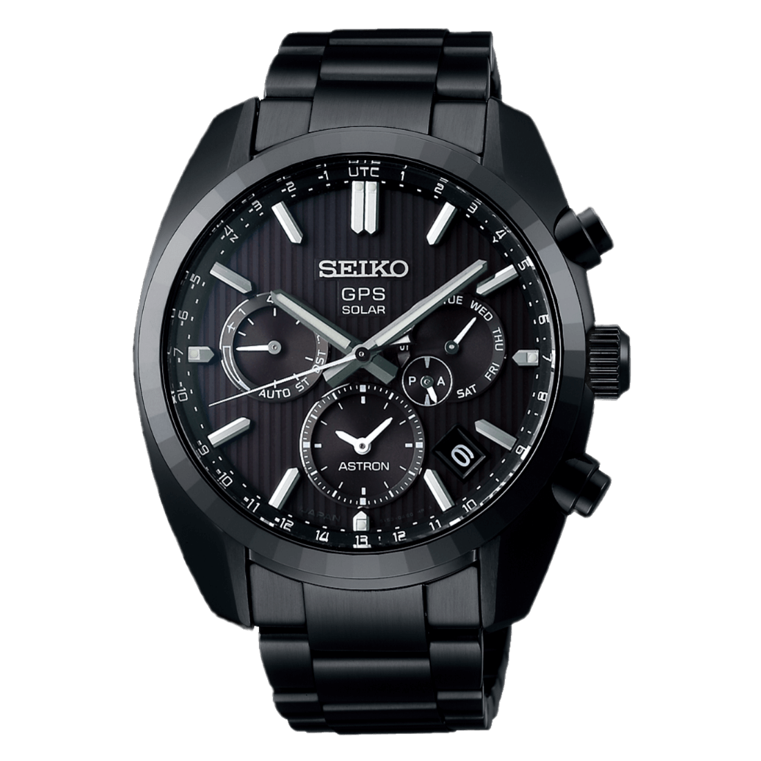 Seiko Astron Black Dial (SSH023) - 43mm, Steel and Ceramic