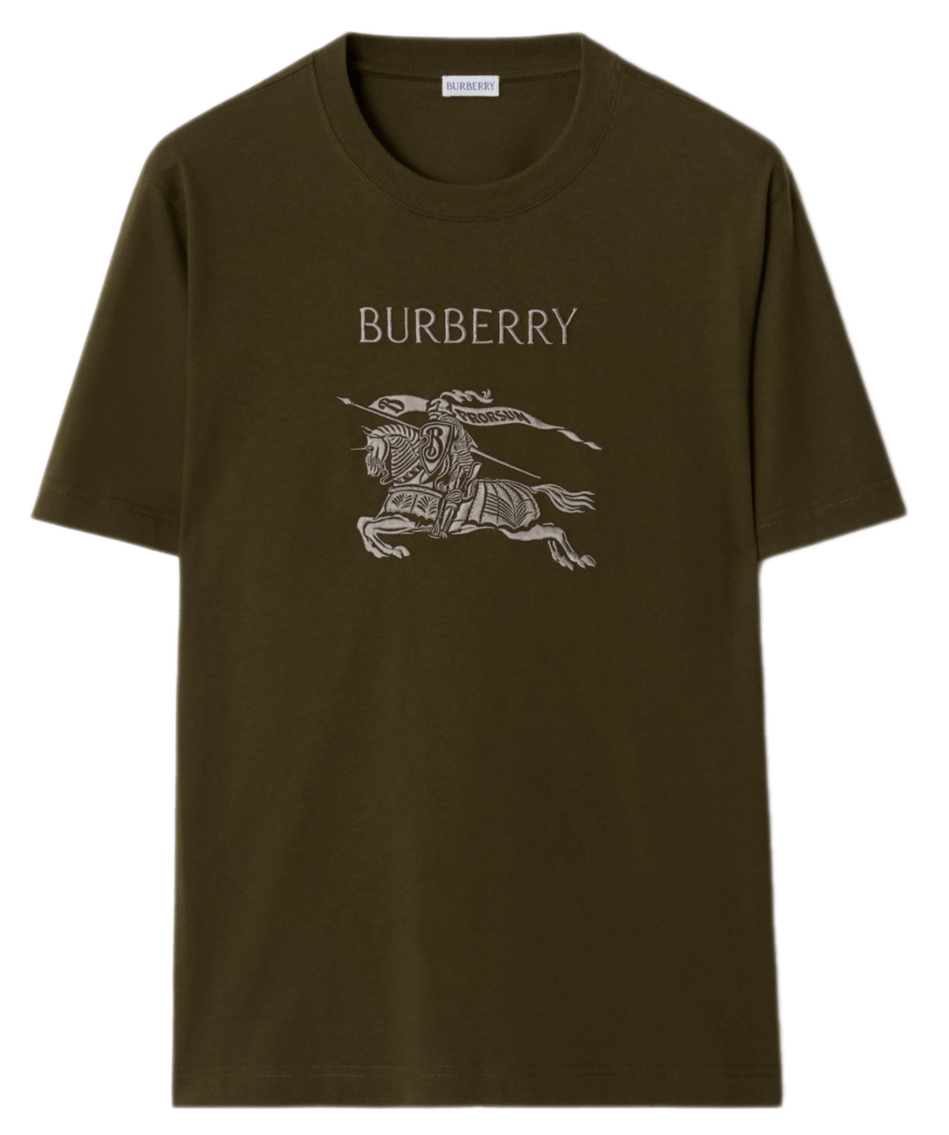 Burberry EKD Cotton T-shirt - Marsh Green