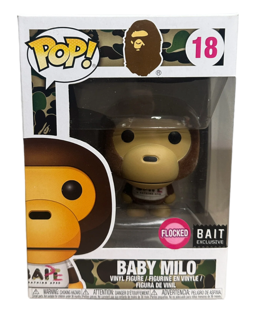 Funko Pop! BAPE Baby Milo Bait Exclusive Figure #18