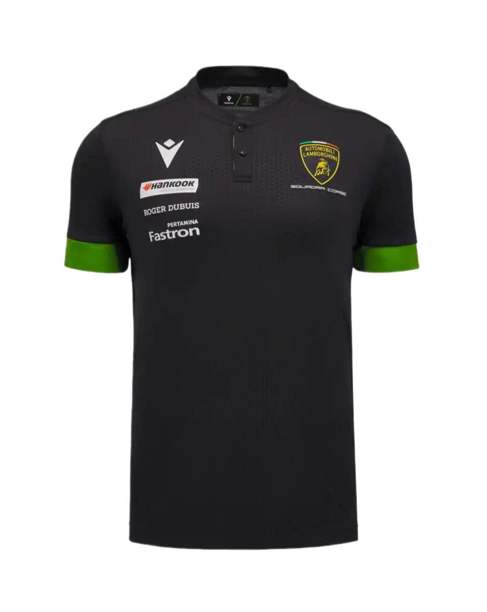 Automobili Lamborghini Squadra Corse men's Polo Shirt - Black