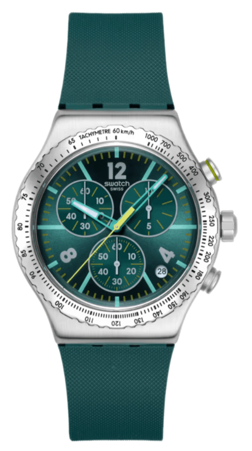 Swatch Greenshift Glow - 43mm, Steel