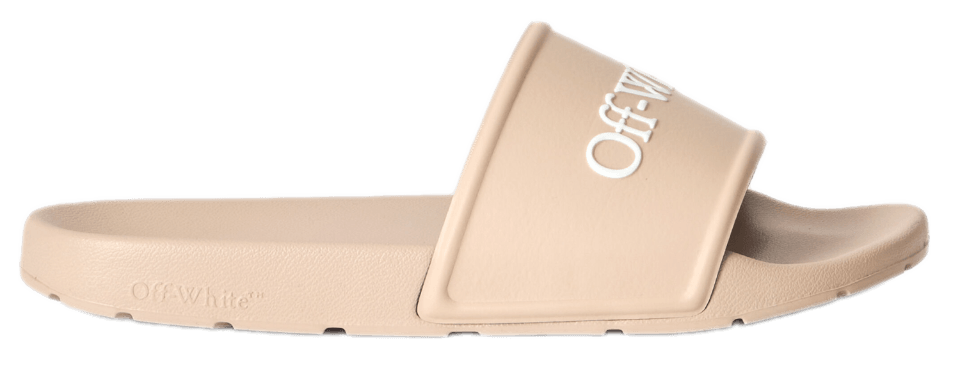 Off-White Bookish Slider - Sesame/White