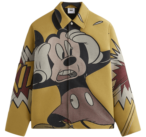 Kith x Disney Mickey & Friends Tapestry Coaches Jacket