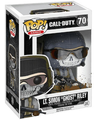 Funko Pop! Games Call of Duty Lt. Simon (Ghost) Riley Figure 70